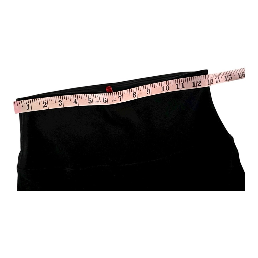 Spanx Legging Ankle Pants‎ Womens Large Black Velour Skinny Pull On 26x28 - Picture 7 of 13